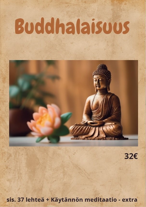Buddhalaisuus -lehtipaketti