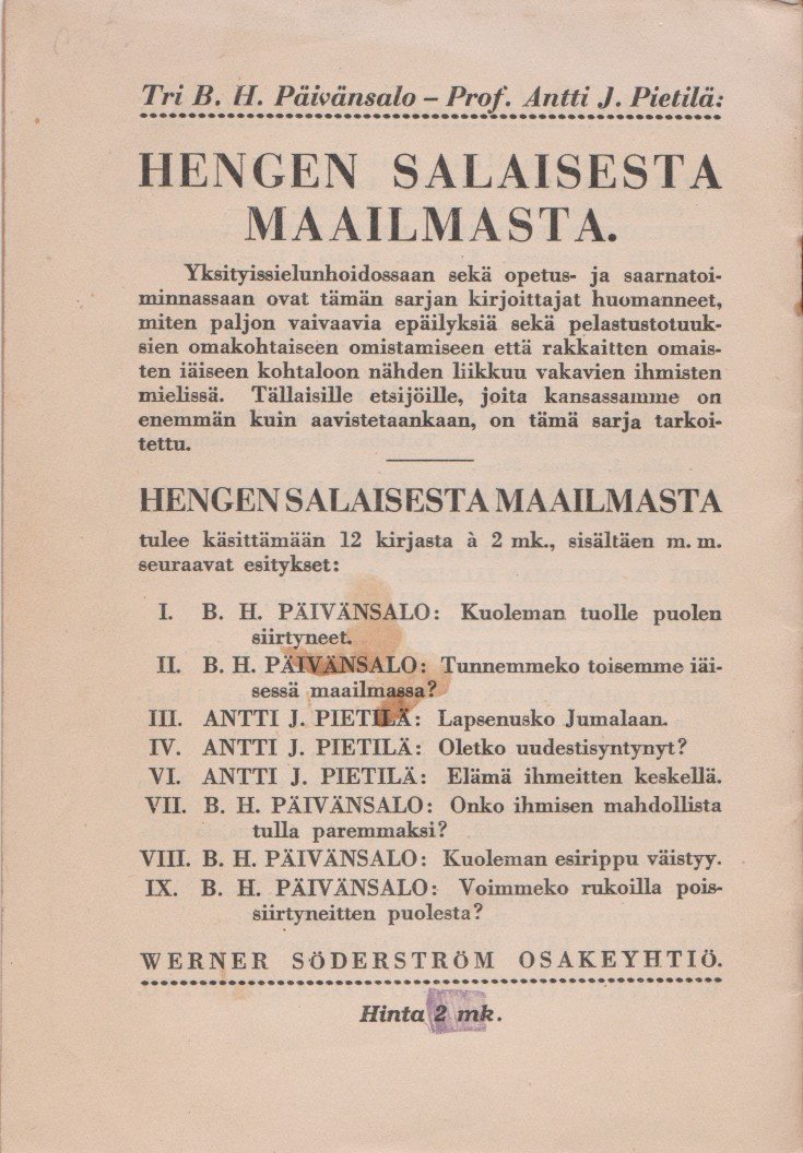 Oletko uudestisyntynyt? - Image 2