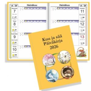 Kuu ja sää päiväkirja 2026