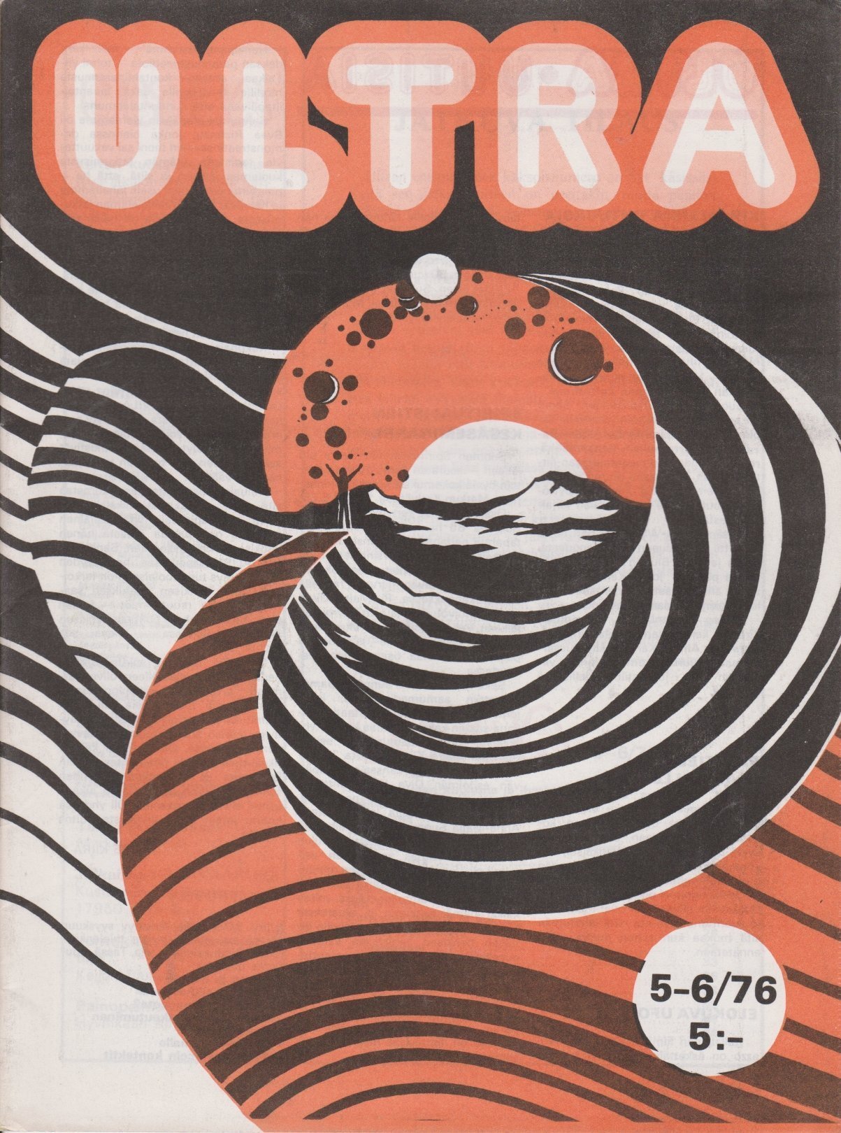 1976 vuosikerta, niputettuna *Loppuunmyytyjä, harvinaisia lehtiä!*