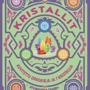 Kristallit - Kuvitettu opaskirja ja 7 kristallia