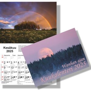 Wanhan ajan kuukalenteri 2025