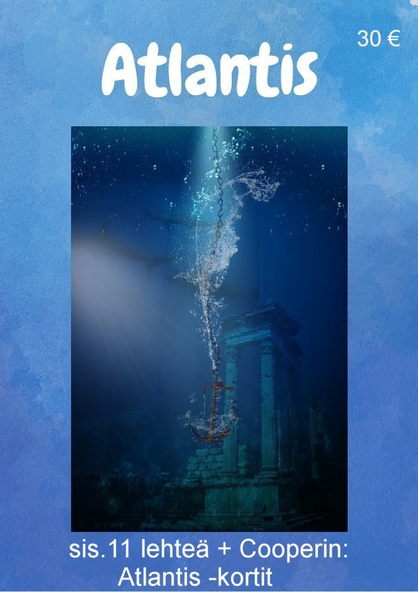 Atlantis -lehtipaketti + Atlantis-kortit
