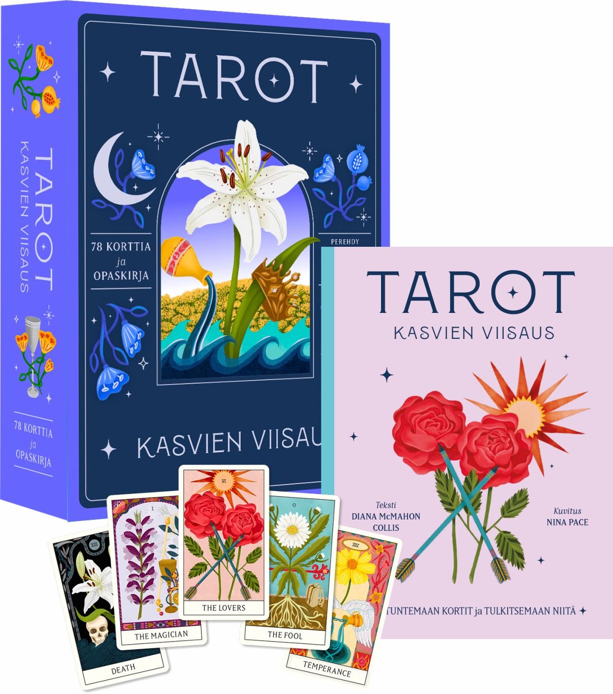 Tarot - Kasvien viisaus (kirja + kortit)