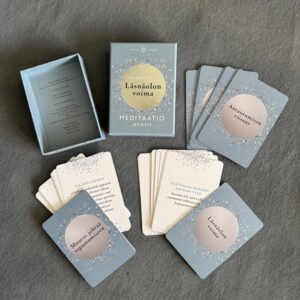 Läsnäolon voima: Meditaatio -kortit