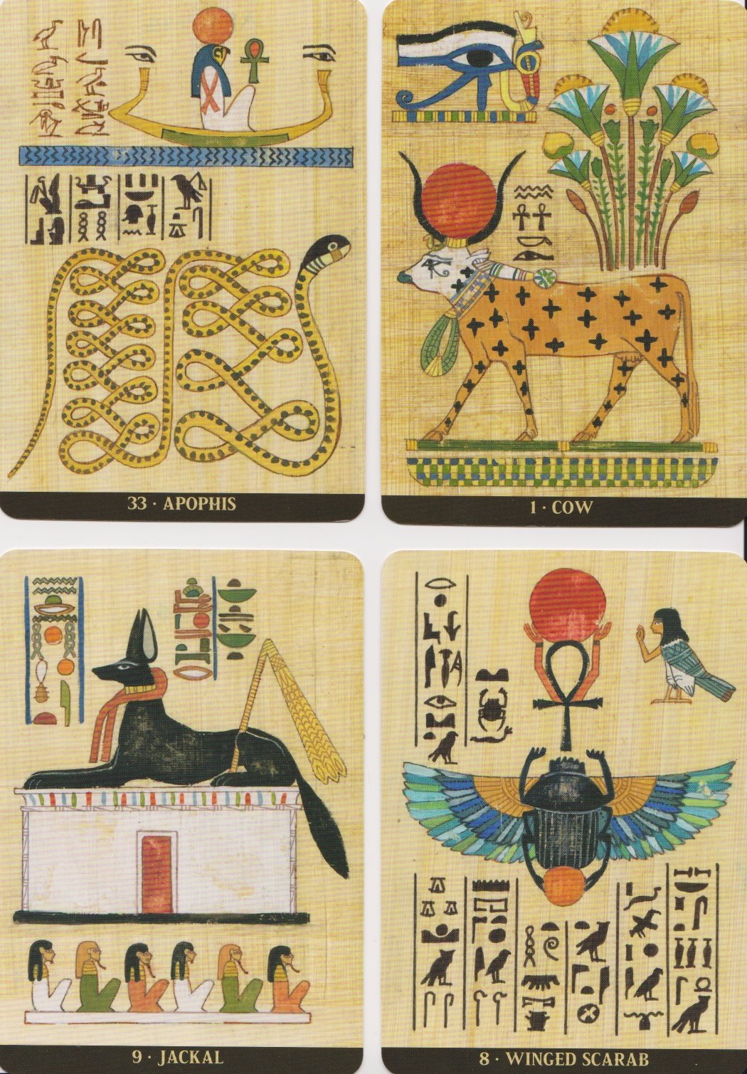 Egyptian sacred animals - oracle cards - Image 2