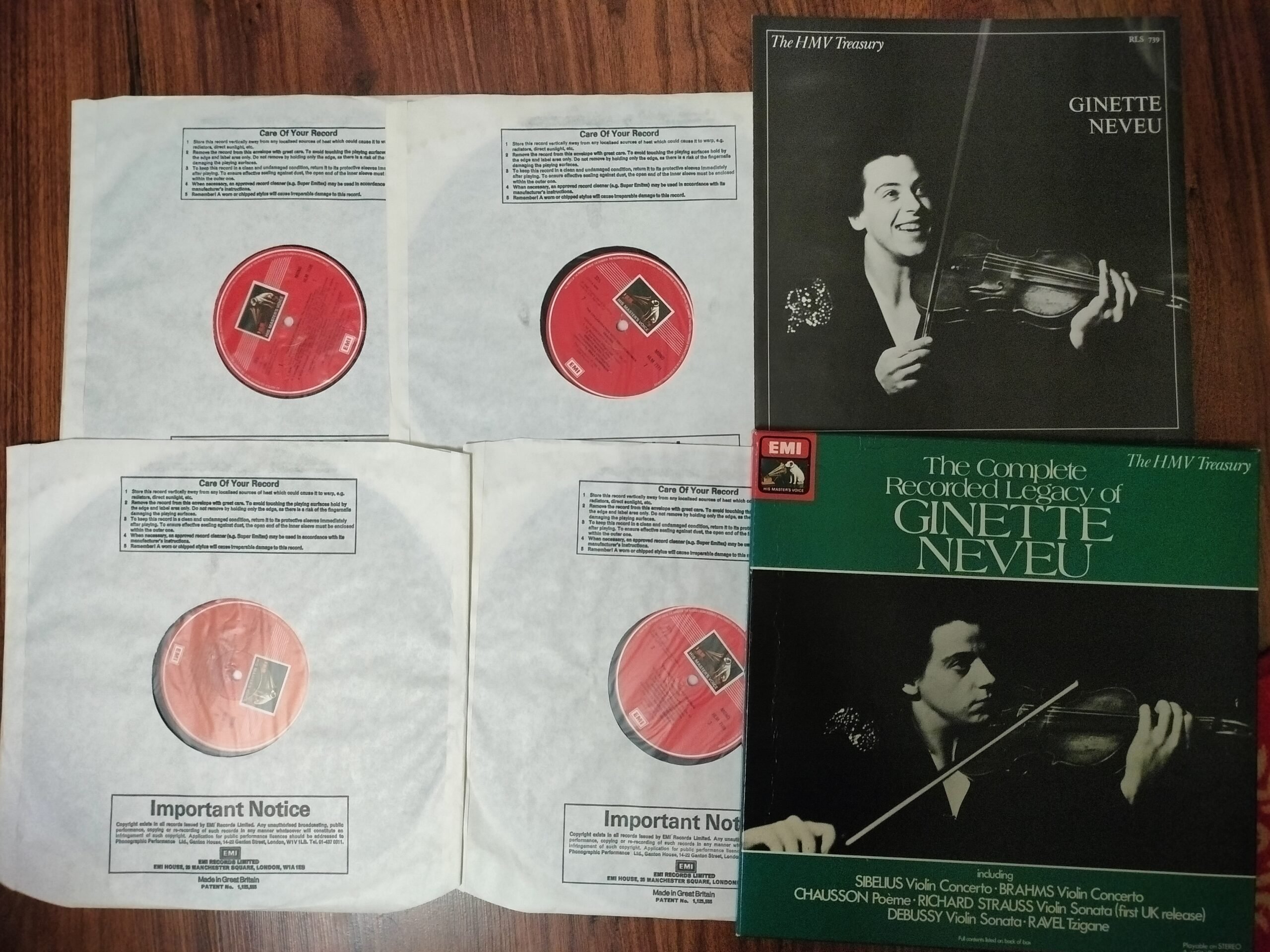 THE COMPLETE RECORDED LEGACY OF GINETTE NEVEU *Harvinainen!* - Image 2