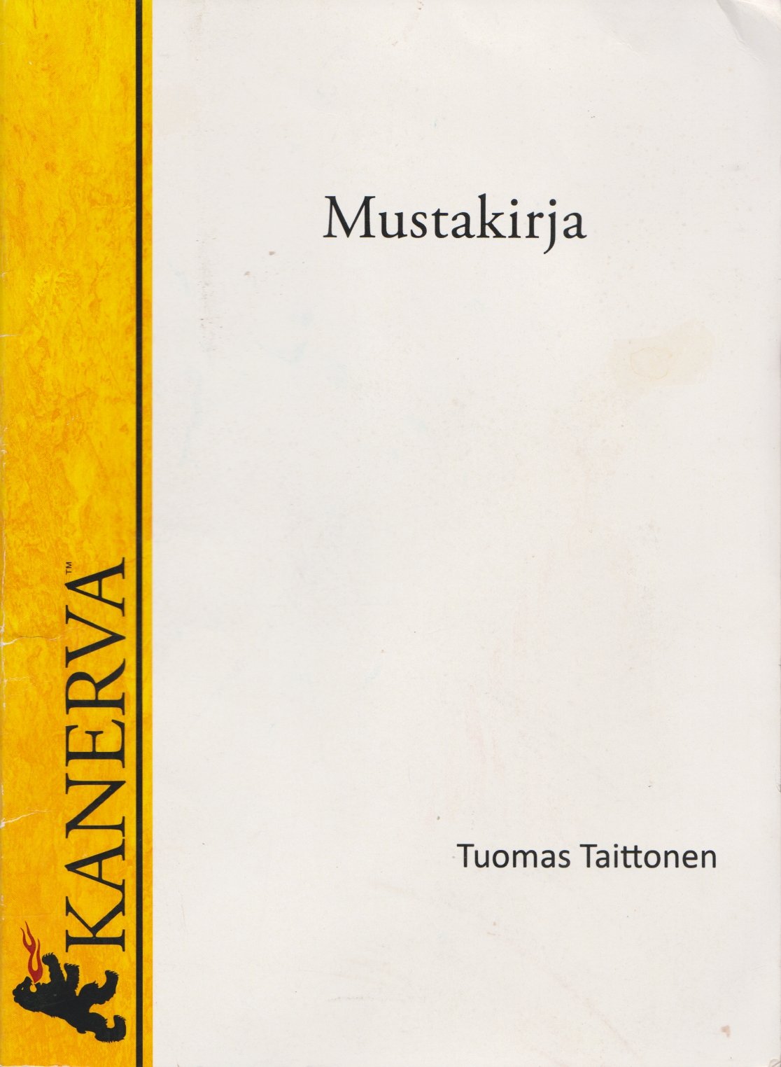 Mustakirja *Harvinainen*